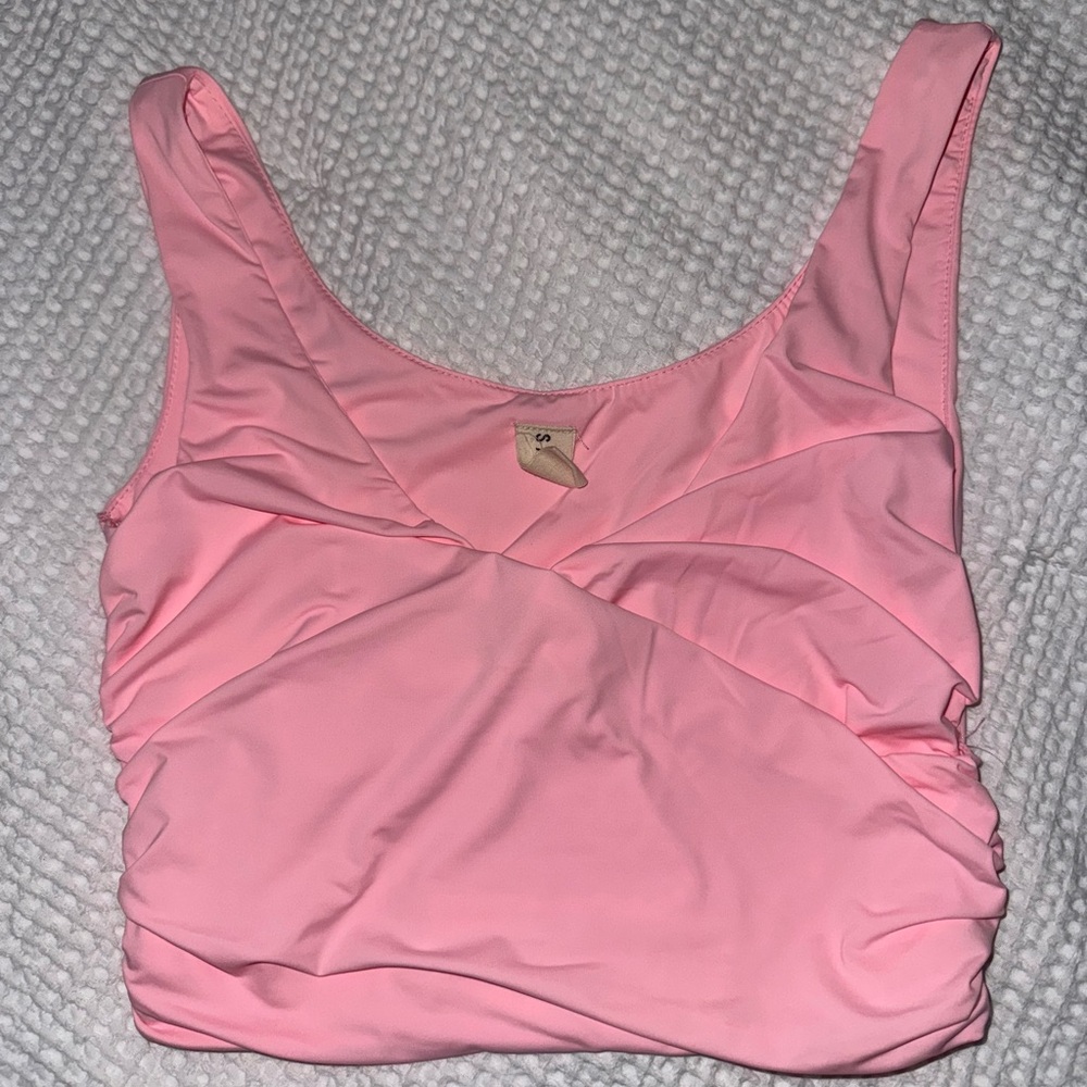 Pink Salty Crop Top